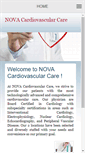 Mobile Screenshot of novacardiocare.com